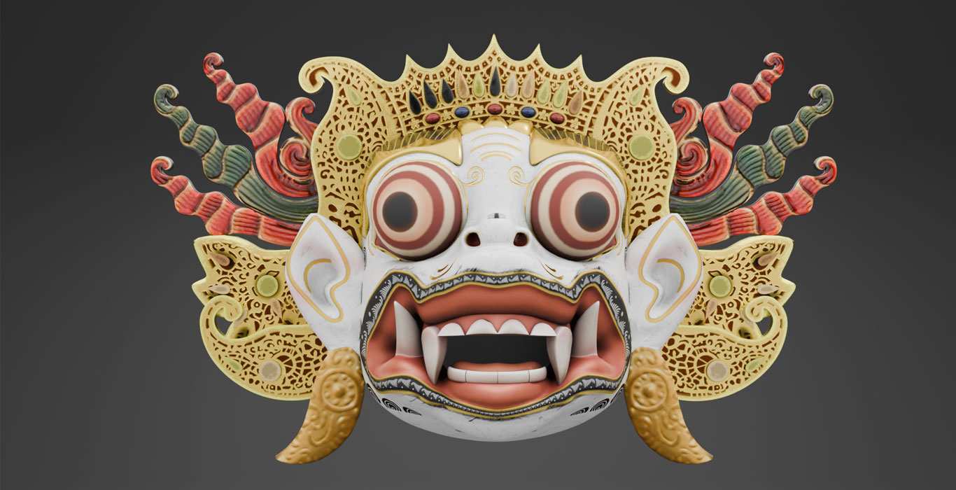 Balinese mask hero image